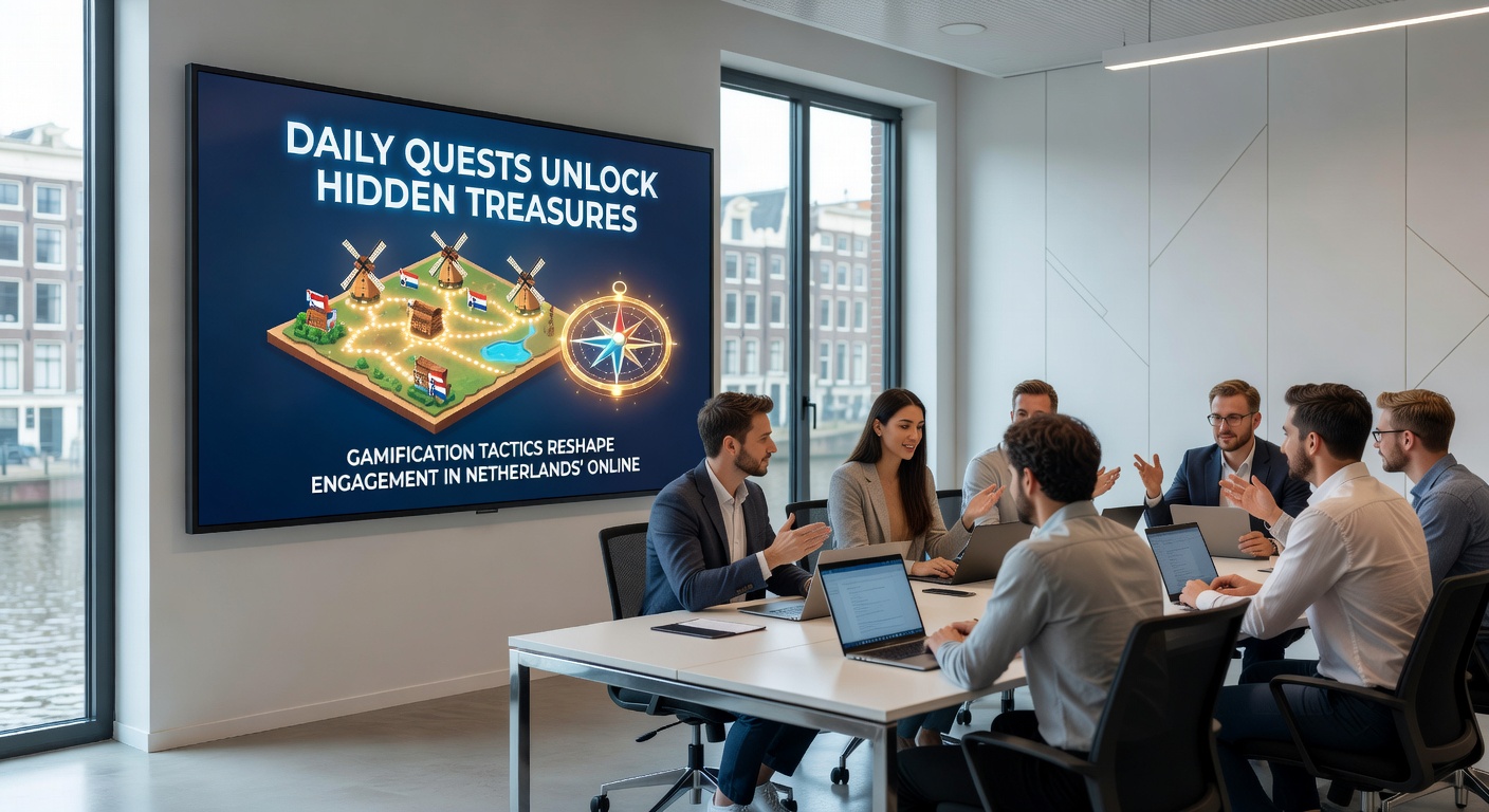 Voorbeeld van een daily quest interface op een mobiel casino app in Nederland, met voltooide taken en ontgrendelde trofeeën