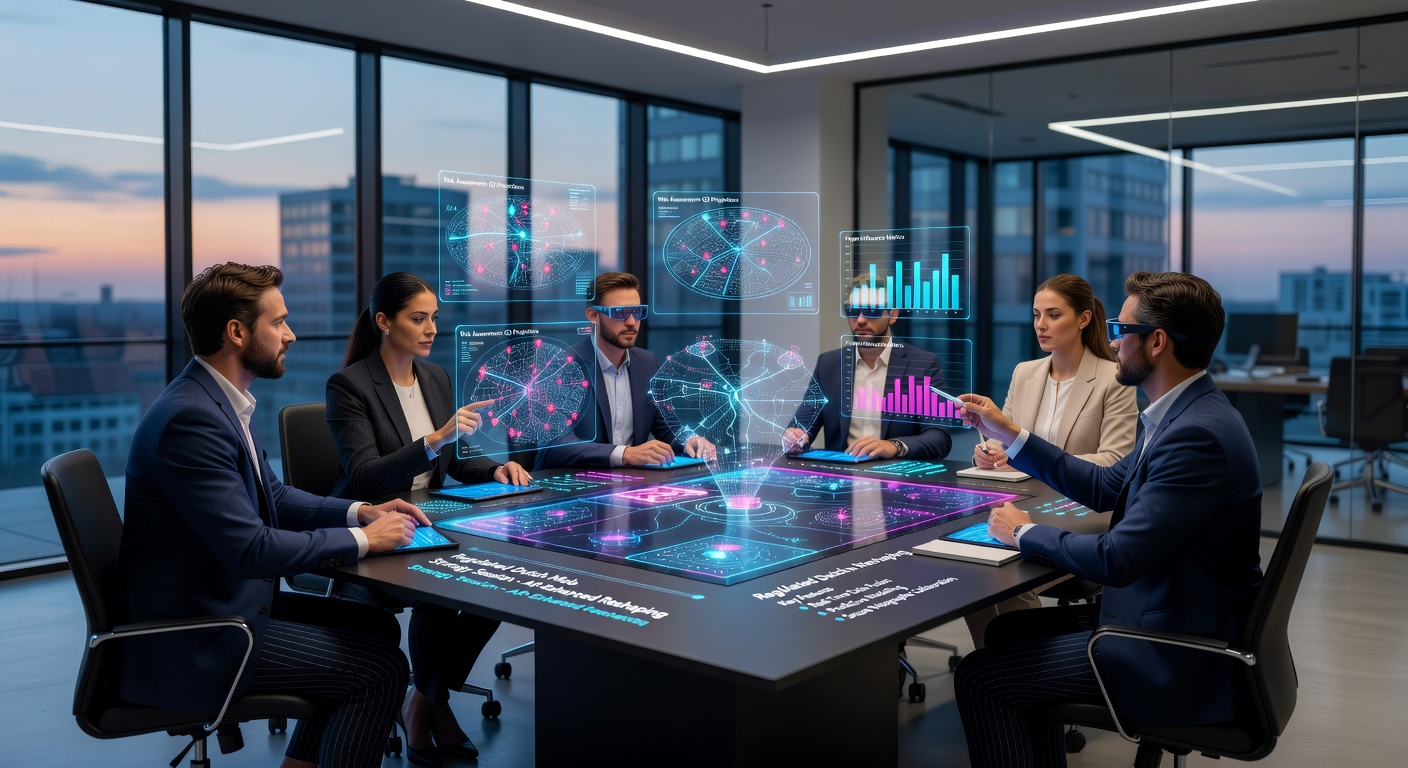 Close-up van een mobiel scherm met augmented reality overlays tijdens een Nederlandse pokerstrategie sessie