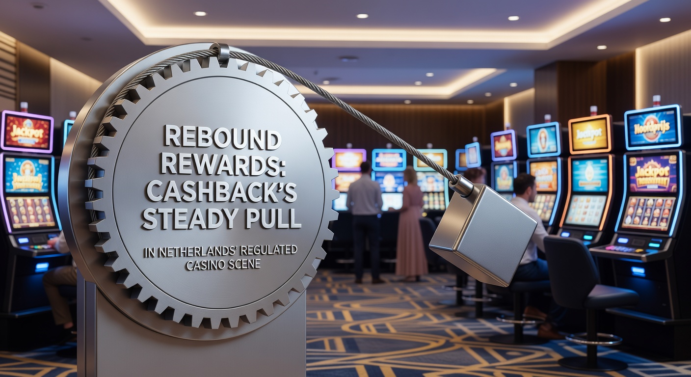 Grafiek met cashback promoties in Nederlandse online casinos, tonen procentuele returns op verliezen