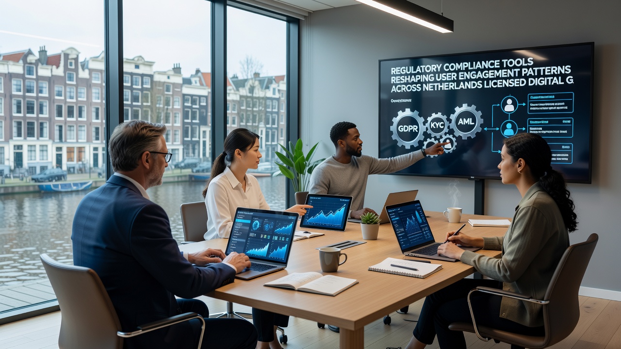 Grafiek die veranderingen in gebruikersbetrokkenheid weergeeft na implementatie van compliance tools