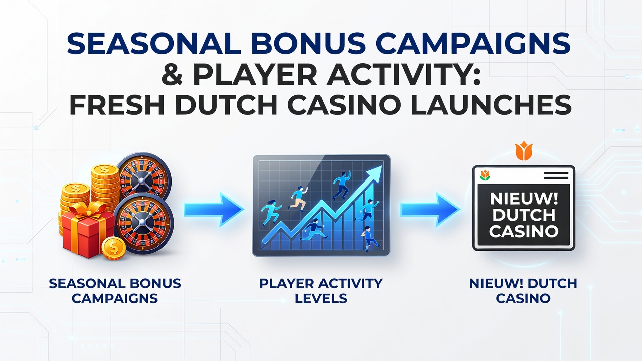 Seizoensgebonden bonusacties en speleractiviteit bij nieuwe Nederlandse casino websites