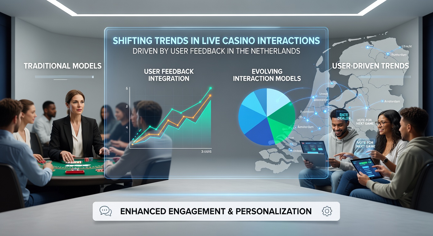 Live casino spelers communiceren met dealers via feedback-gedreven interfaces in Nederlandse platforms