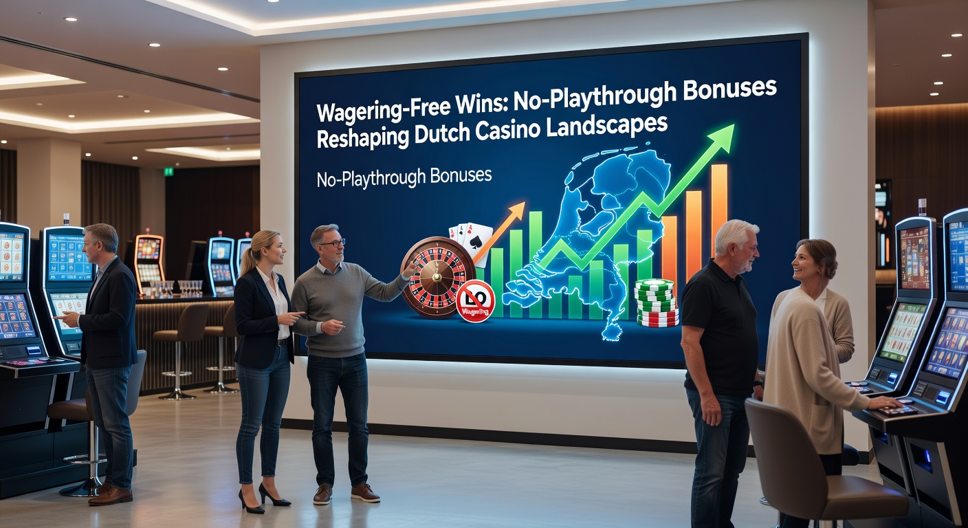Schermafbeelding van een Nederlands online casino dashboard met een no-playthrough bonus popup, toont directe cash winsten en uitbetalingsknop